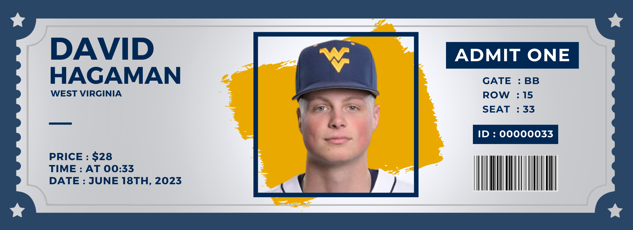 Shop David Hagaman Official Merch Stadium Merch