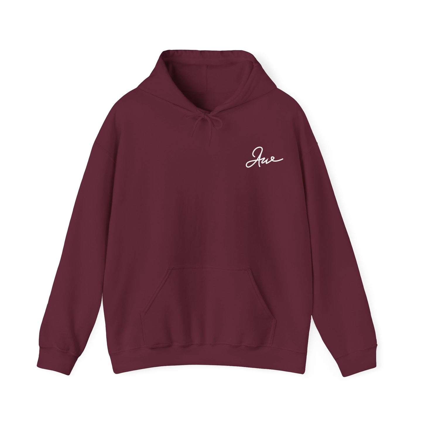 Alexandria Whitmore "AW" Double Sided Hoodie