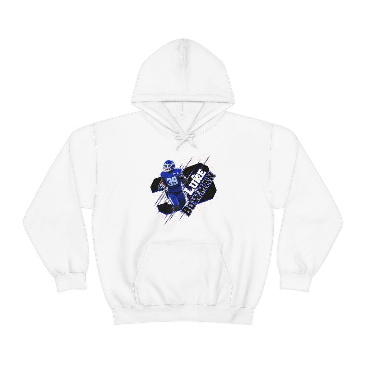 Luke Bowman Number Burst Graphic Hoodie