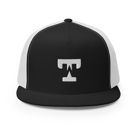 Trazarien White "TW" Trucker Cap