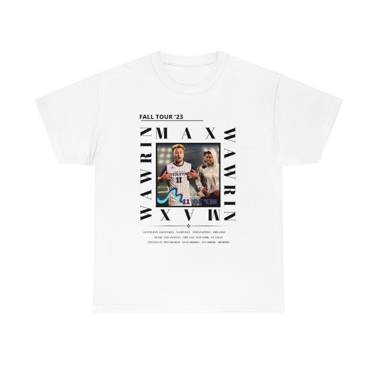 Max Wawrin Fall Tour Graphic Tee