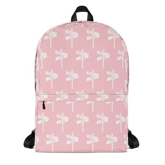 Jaylon Sharpe "CLT33" Pink Backpack