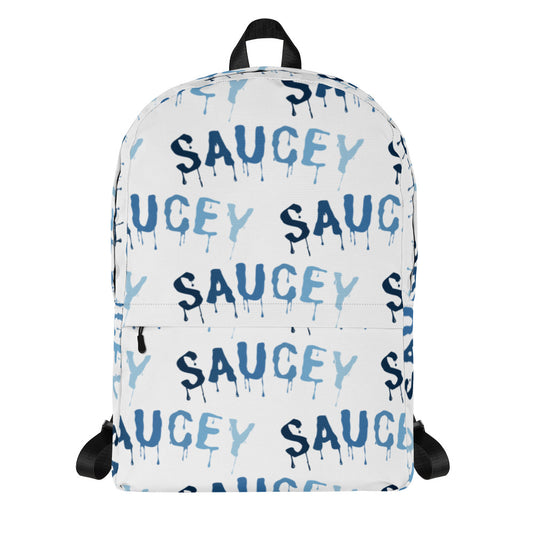 Surahz Buncom Saucey White Backpack