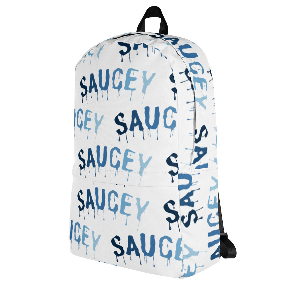 Surahz Buncom Saucey White Backpack