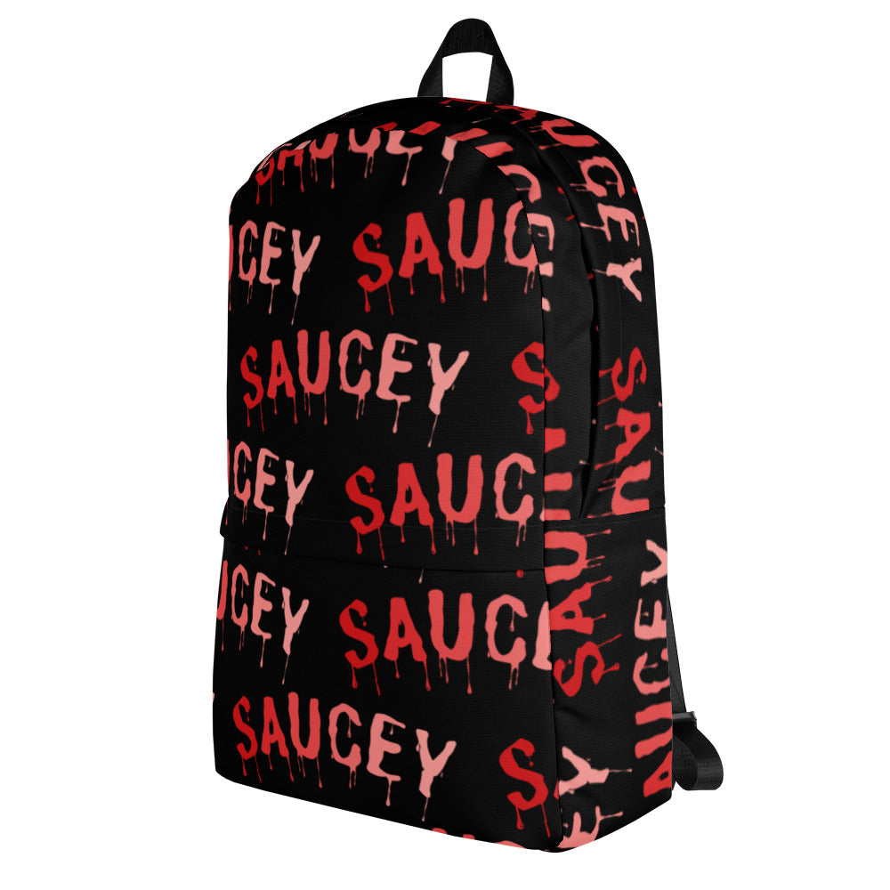 Surahz Buncom Saucey Black Backpack