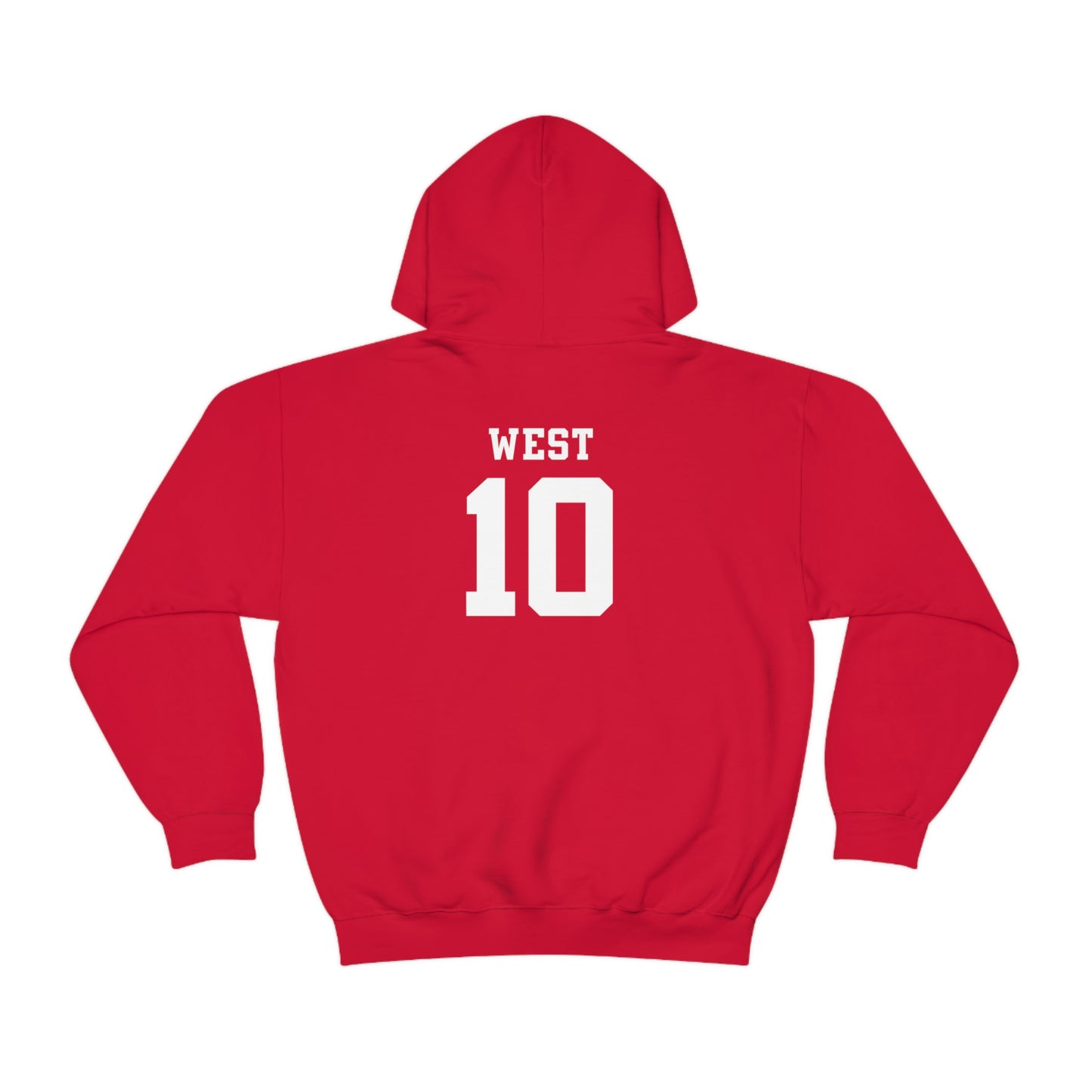 Jahidi West "JW" Double Sided Hoodie