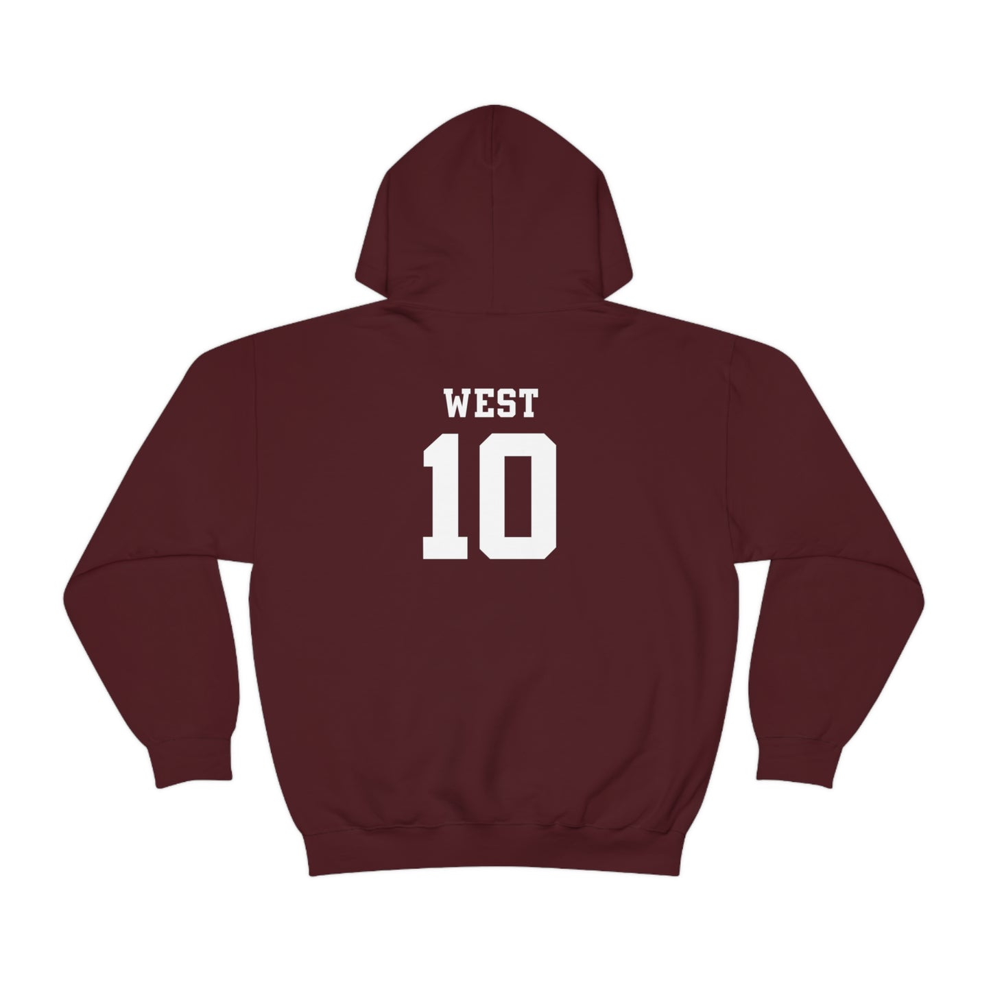 Jahidi West "JW" Double Sided Hoodie