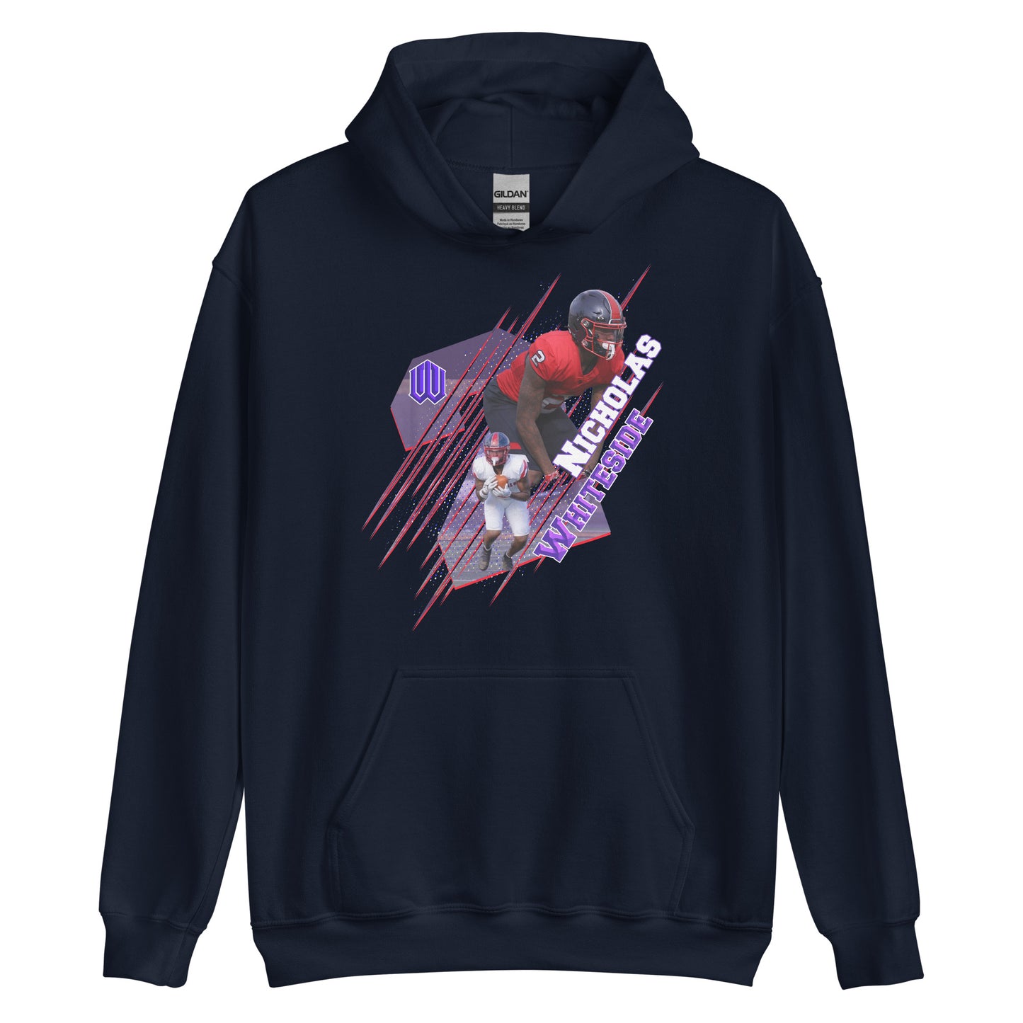 Nicholas Whiteside Graphic Number Hoodie